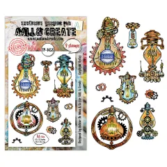 Clear Stamps Nr. 1458 - Gearlight Core - Coglight Relics by Autour De Mwa & Co
