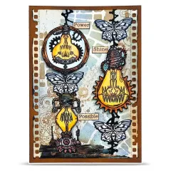 Clear Stamps Nr. 1458 - Gearlight Core - Coglight Relics by Autour De Mwa & Co