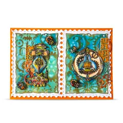 Clear Stamps Nr. 1458 - Gearlight Core - Coglight Relics by Autour De Mwa & Co