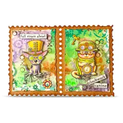Clear Stamps Nr. 1459 - Gearlight Core - Clockwork Core by Autour De Mwa & Co