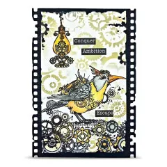 Clear Stamps Nr. 1459 - Gearlight Core - Clockwork Core by Autour De Mwa & Co