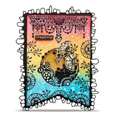 Clear Stamps Nr. 1460 - Cercle De Couleurs - Cercle by Azoline