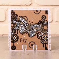Clear Stamps Nr. 1461 - Cercle De Couleurs - Frise Pendentifs by Azoline