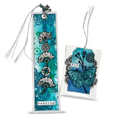 Clear Stamps Nr. 1462 - Cercle De Couleurs - Papillons by Azoline