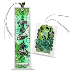 Clear Stamps Nr. 1462 - Cercle De Couleurs - Papillons by Azoline