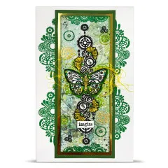 Clear Stamps Nr. 1462 - Cercle De Couleurs - Papillons by Azoline
