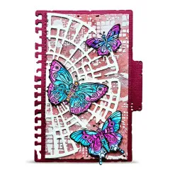 Clear Stamps Nr. 1462 - Cercle De Couleurs - Papillons by Azoline