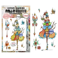Clear Stamps Nr. 1463 - Aether Dragonfly - Aether Huntress by Soizic