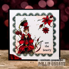 Clear Stamps Nr. 1463 - Aether Dragonfly - Aether Huntress by Soizic