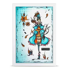 Clear Stamps Nr. 1463 - Aether Dragonfly - Aether Huntress by Soizic