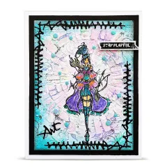 Clear Stamps Nr. 1463 - Aether Dragonfly - Aether Huntress by Soizic