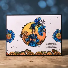 Clear Stamps Nr. 1464 - Aether Dragonfly - Aerial Mechanica by Soizic