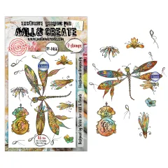 Clear Stamps Nr. 1466 - Aether Dragonfly - Glassbound Dragonfly by Soizic
