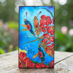 Clear Stamps Nr. 1466 - Aether Dragonfly - Glassbound Dragonfly by Soizic