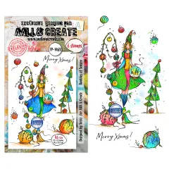 Clear Stamps Nr. 1469 - Dreaming Carols - Baubles of Season by Soizic