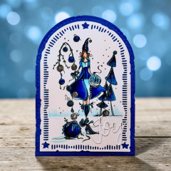 Clear Stamps Nr. 1469 - Dreaming Carols - Baubles of Season by Soizic