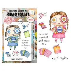 Clear Stamps Nr. 1498 - Creative Types - Card Maker by Janet Klein