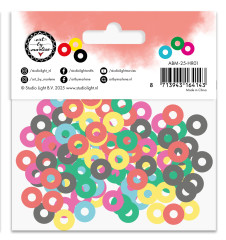 Art by Marlene - Color Confetti Hole-Reinforcements