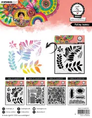 Art By Marlene - Mask / Stencil - Falling Leaves