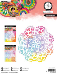 Art By Marlene - Mask / Stencil - Lacy Mandala