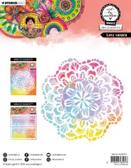 Art By Marlene - Mask / Stencil - Lacy Mandala