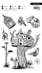 Art By Marlene - Clear Stamps - A Bird Mansion