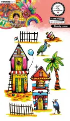 Art By Marlene - Clear Stamps - Beachy Scene