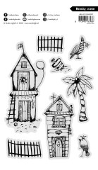 Art By Marlene - Clear Stamps - Beachy Scene