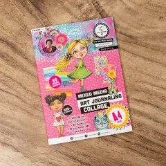 Art by Marlene - A4 Cut and Paste Block - Color-Happy