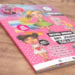 Art by Marlene - A4 Cut and Paste Block - Color-Happy