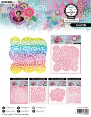 Art By Marlene - Mask / Stencil - Labyrinth