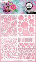 Art By Marlene - Mask / Stencil - ATC-tinies Mask