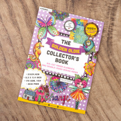 Art by Marlene - A4 Paper Pad - The Golden Oldie Collector's Book