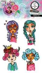 Art By Marlene - Clear Stamps - Fabulous Girls