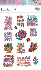 Art by Marlene - Quotylicious A4 Stickers