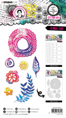 Studio Light Cutting Die - ABM Signature Collection Nr. 505 - Floral-Fun