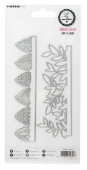 Studio Light - Cutting Dies - Art by Marlene - Border-Leaves