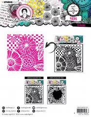 Studio Light Mask Stencil - ABM Signature Collection Nr. 183 - Blooming