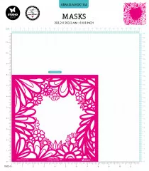 Studio Light Mask Stencil - ABM Signature Collection Nr. 184 - Floral Frame