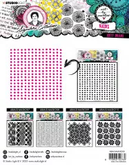 Studio Light Mask Stencil - Signature Collection Nr. 208 - Dotty Dreams