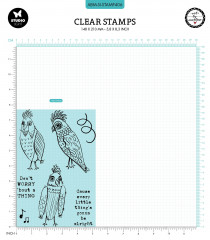 Studio Light Clear Stamps - Signature Collection Nr. 406 - Dont Worry