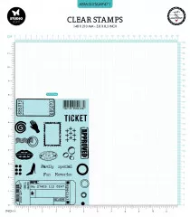 Studio Light Clear Stamps - Signature Collection Nr. 471 - One-Way Ticket