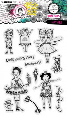 Studio Light - Art By Marlene - Clear Stamps - Fancy Girls