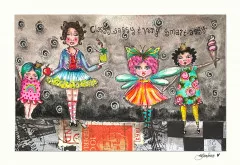 Studio Light - Art By Marlene - Clear Stamps - Fancy Girls