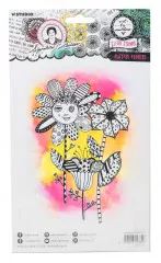 Studio Light - Art By Marlene - Clear Stamps - Playful Flowers