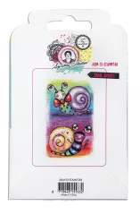 Cling Stamps - Art by Marlene - Signature Collection Nr. 748 - Snail Buddies