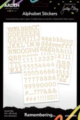Arden Creative Studio - Alphabet Stickers - Remembering...