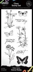 Arden Creative Studio - Clear Stamps - Maker Series - Laurel Grove - Grove Notes
