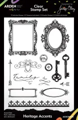 Arden Creative Studio - Clear Stamps - Remembering... - Heritage Accents