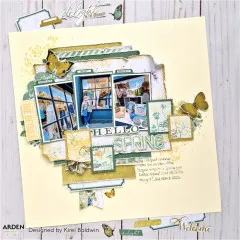 Arden Creative Studio - Clear Stamps - Maker Series - Sketchy Alpha